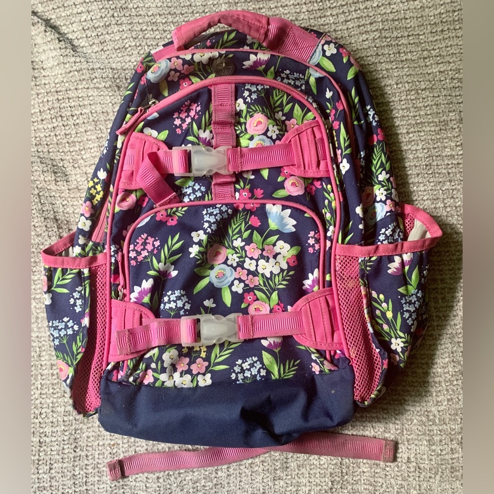 Pottery Barn Kids Floral Backpack